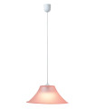 Φωτιστικό μονόφωτο παιδικό plexiglass ροζ Ε27 Φ38