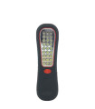 TORCH FLASH-4 WITH HOOK & MAGNET 1W 120Lm 6000K (COOL WHITE) RUBBER BLACK 5000510 VITO
