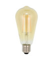 LED FILAMENT BULB LEDISONE-RETRO ST64 8W 880Lm E27 2500K (WARM WHITE) 1513530 VITO