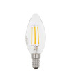 LED FILAMENT BULB LEDISONE-2-CLEAR C35 4W 540Lm E14 6400K (COOL WHITE) 1514480 VITO