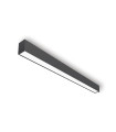 LED LINEAR FIXTURE SURFACE MOUNTED PROFILED-SL1 53x83x2000mm 66W 6500K (COOL WHITE) 7260Lm BLACK 2424770 VITO