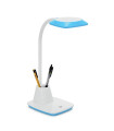 LED DESK LAMP LEDESK-12 5W 400Lm 6000K (COOL WHITE) DIMMABLE WHITE & BLUE 5301280 VITO