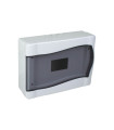 FUSE BOX SURFACE MOUNTED 1 LINE 16 GANG WITH SEMI TRANSPARENT DOOR HALOGEN FREE IP40 ISI-240000016102024 VITO