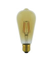 LED FILAMENT BULB LEDISONE 2 -RETRO ST64 6W 862Lm E27 2500K (WARM WHITE) 1519220 VITO