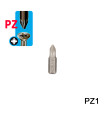 Κατσαβιδόμυτες 1/4" PZ1x25mm